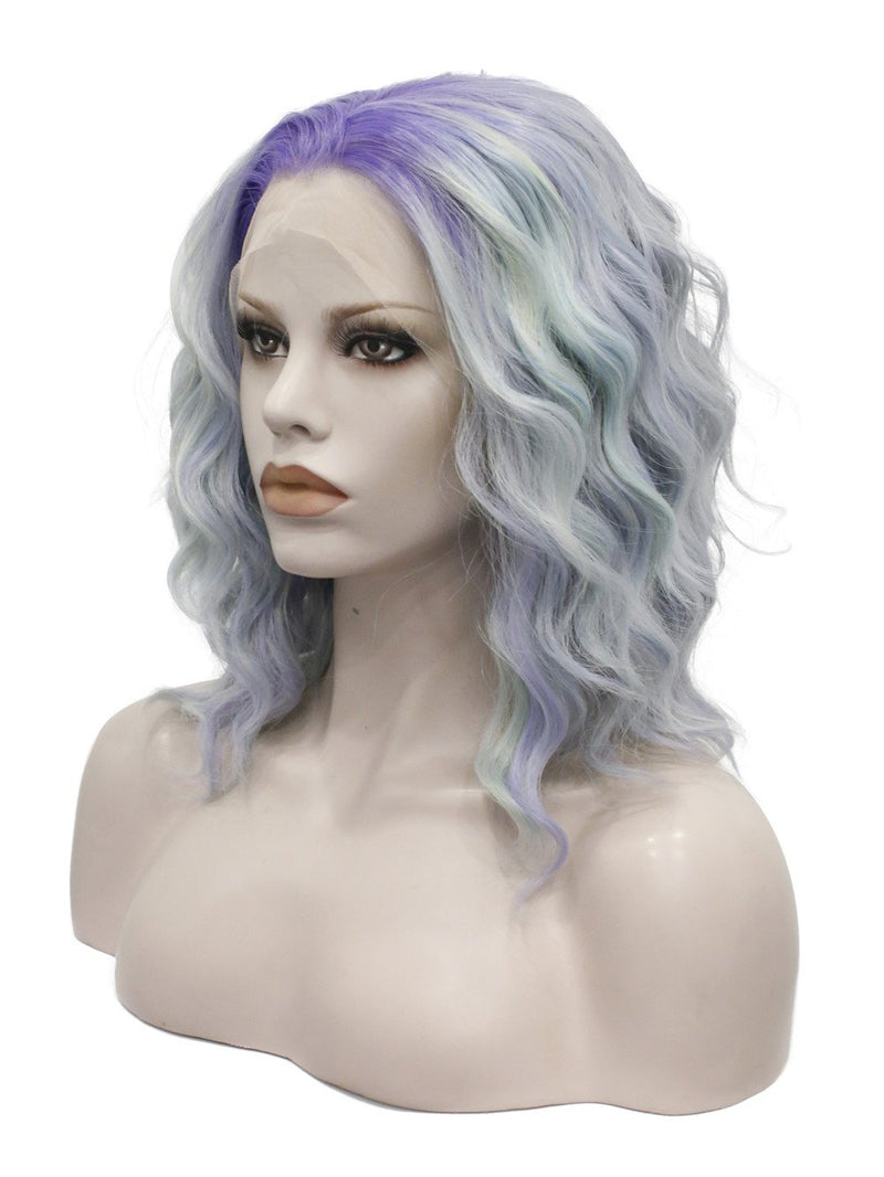 Premium Wig - Lace Front Ashy - Pearl Short wig