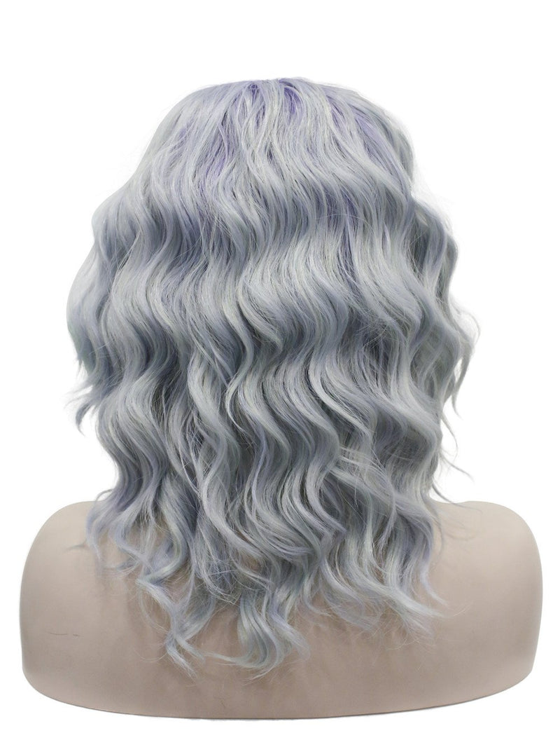 Premium Wig - Lace Front Ashy - Pearl Short wig
