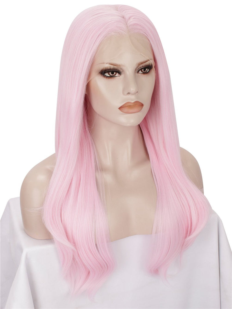 Premium Wig - UV Glow Auburn Mauve Lace Front