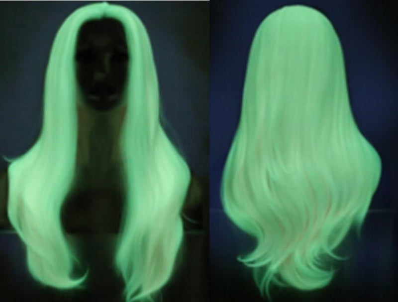 Premium Wig - UV Glow Auburn Mauve Lace Front