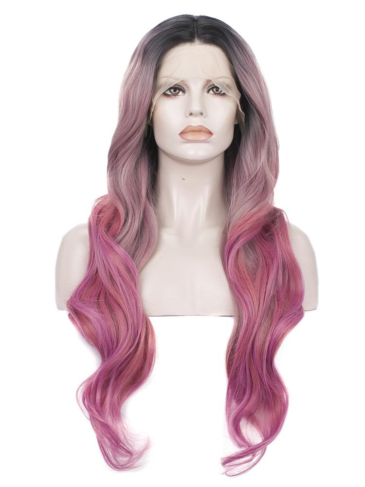 Premium Wig - Platinum Pink Lace Front