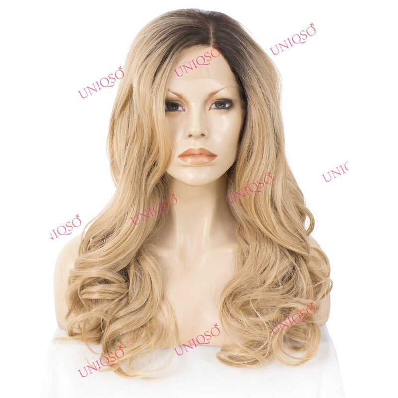 Premium Wig - Wavy Toffee Blonde Lace Front Wig