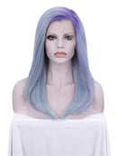 Premium Wig - Sexy Side Swept Pastel Purple