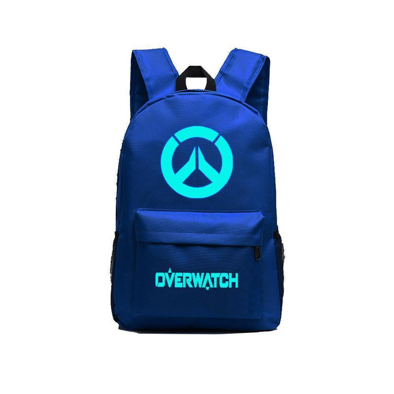Game Overwatch 17" Canvas Luminous Bag Backpack CSSO130