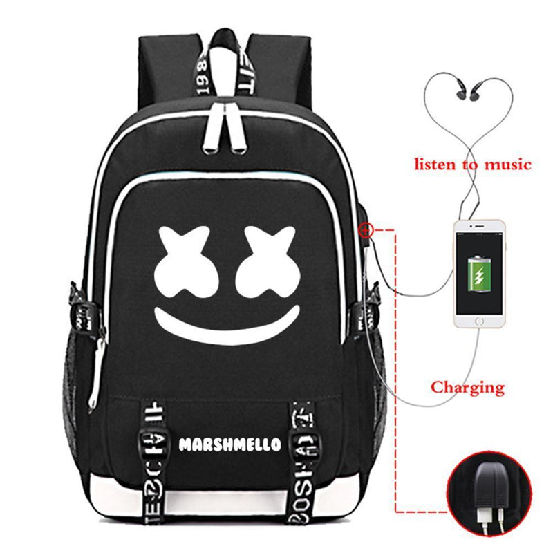 DJ Marshmello School Bag Backpack CSSO157