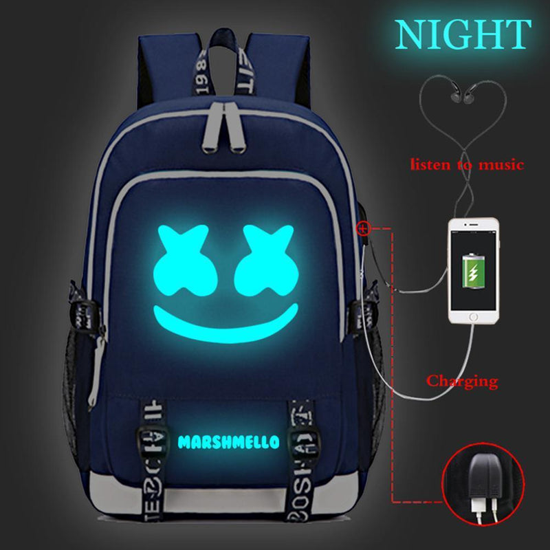 DJ Marshmello School Bag Backpack CSSO157
