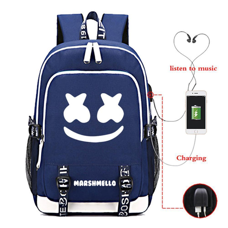 DJ Marshmello School Bag Backpack CSSO157