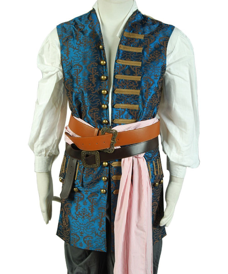 Pirates of the Caribbean 5: Jack Sparrow Costume Set