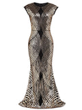 Sequined Fishtail Long Dress
