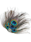 Peacock Feather Bride Stage Show Hair Accessories