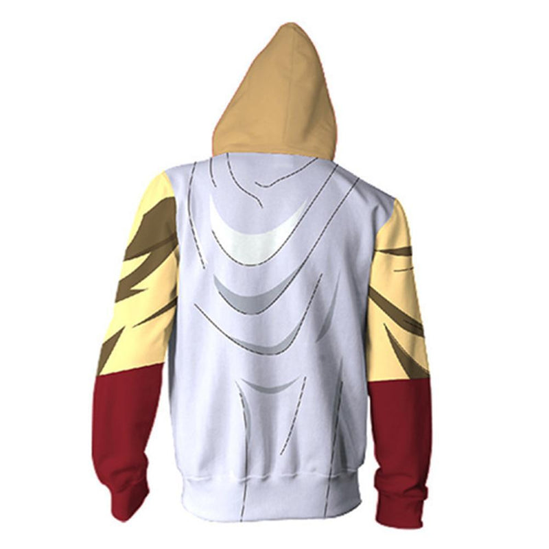 One Punch Man Hoodies - Japanese Anime Zip Up Hooded Sweatshirt CSSO049