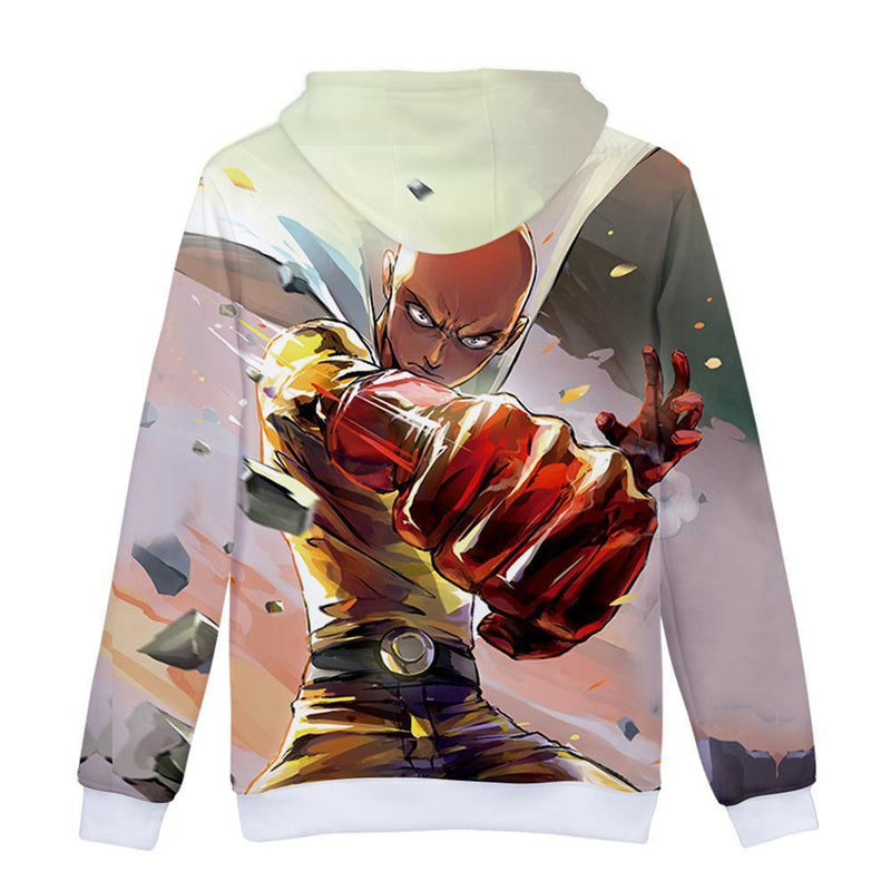 One Punch Man Hoodies - Saitama Pullover Hoodie Sweatshirt CSSO060