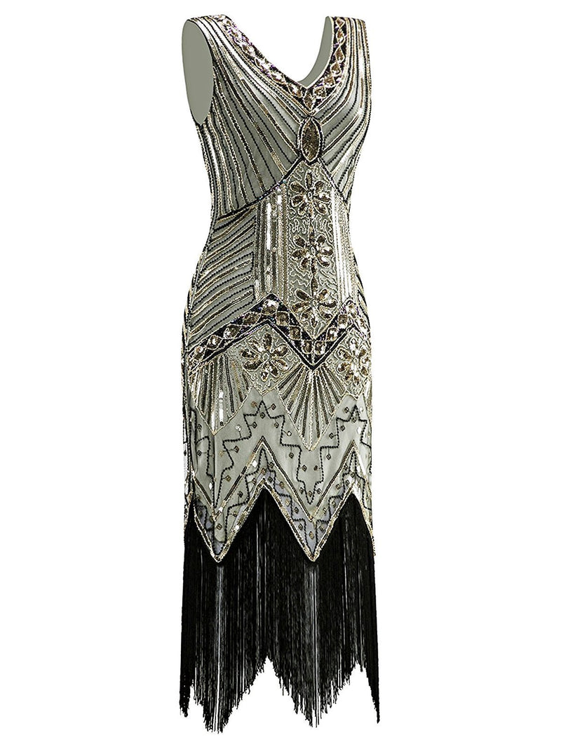 Sequined Hand Knit Dress