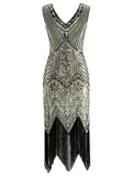 Sequined Hand Knit Dress