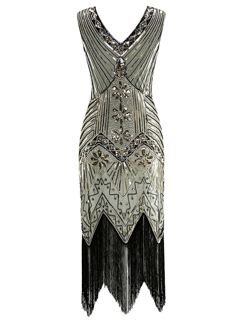 Sequined Hand Knit Dress