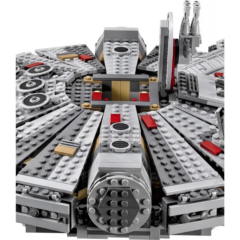 Compatible Legoinglys Star Wars Millennium 05007 Falcon Spacecraft Building Blocks Birthday Gift Toys