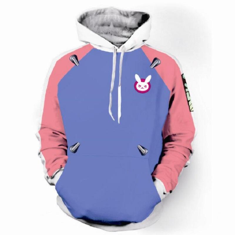 Overwatch Hoodie - DVA Pullover Hoodie CSOS580