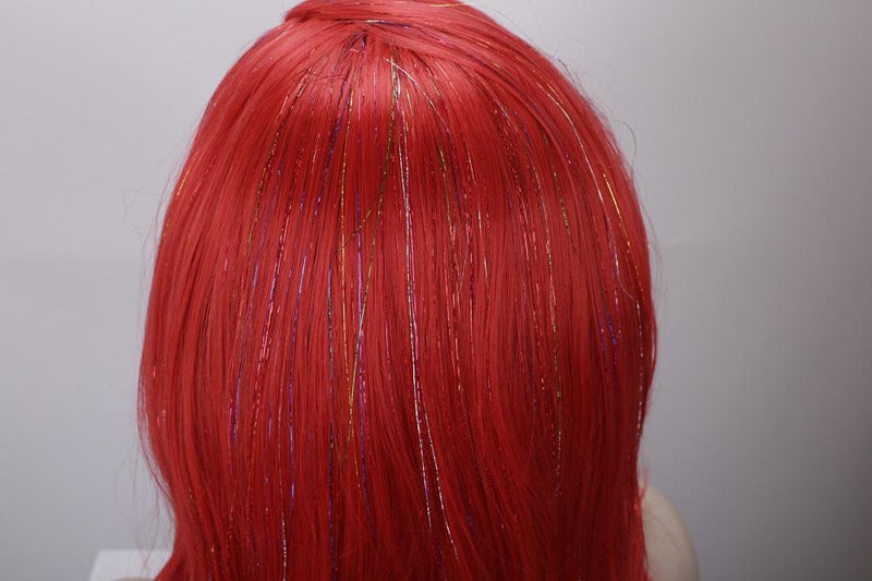 Premium Wig - Poppy Red Layered Lace Front Tinsel
