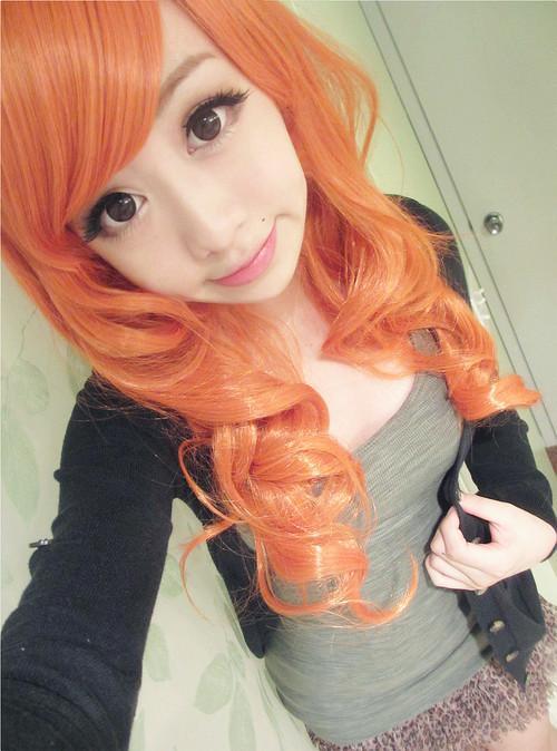 Cosplay Wig - One Piece - Nami (2 years Later)