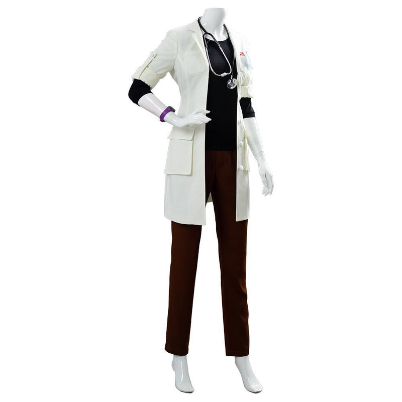 OW Overwatch Mercy Angela Dr. Ziegler Skin Uniform Cosplay Costume