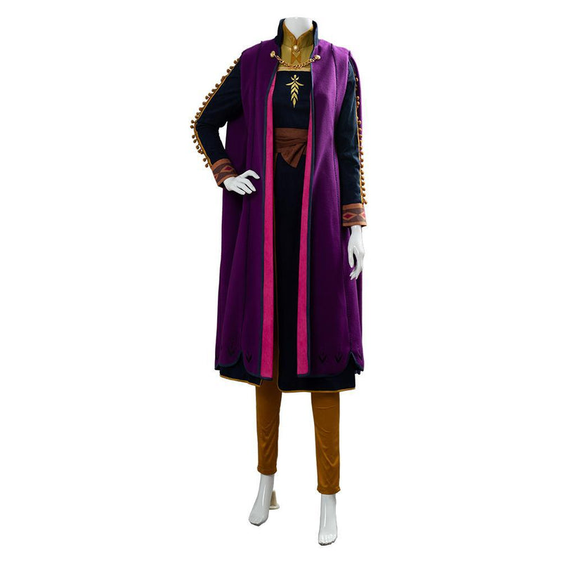 Frozen 2 ANNA Dress Cosplay Costume