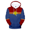 Captain Marvel Hoodie - Carol Danvers Pullover Hoodie CSOS906