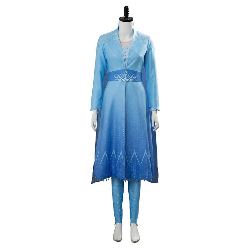 Frozen 2 Princess Elsa Dress Cosplay Costume