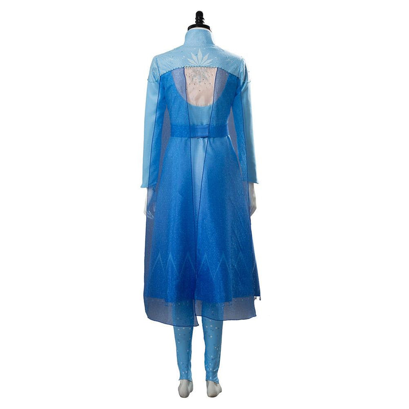 Frozen 2 Princess Elsa Dress Cosplay Costume