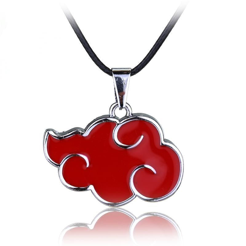 Naruto Necklaces - Akatsuki red cloud Necklace