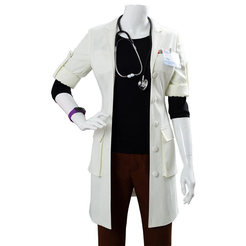 OW Overwatch Mercy Angela Dr. Ziegler Skin Uniform Cosplay Costume
