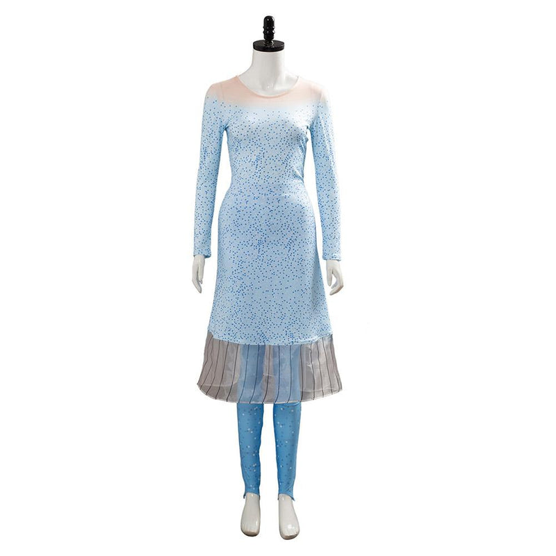 Frozen 2 Princess Elsa Dress Cosplay Costume