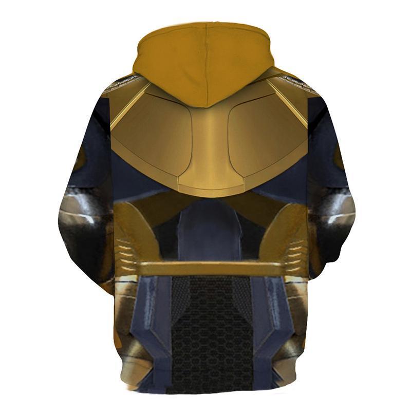 The Avengers Endgame Thanos Pullover Hoodie CSP800