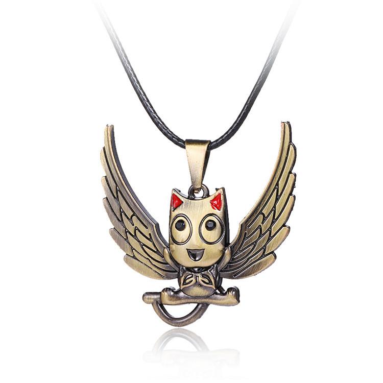 Fairy Tail - Happy Bronze Pendant