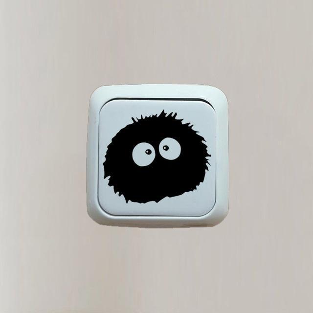 Totoro Switch Sticker - Dust Spirit