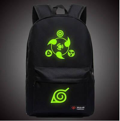 Naruto Backpack Hokage School Travel laptop Bag