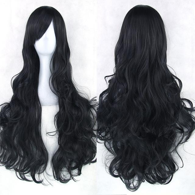 Anime Girl Cosplay Wavy Long Wig