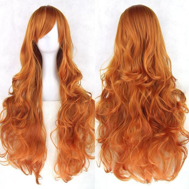 Anime Girl Cosplay Wavy Long Wig