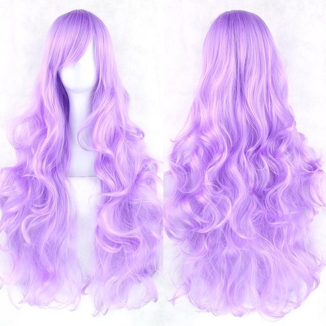 Anime Girl Cosplay Wavy Long Wig