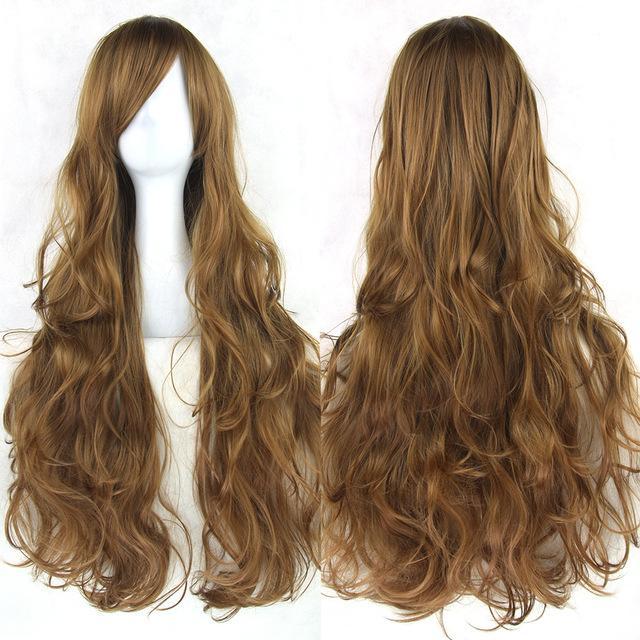 Anime Girl Cosplay Wavy Long Wig