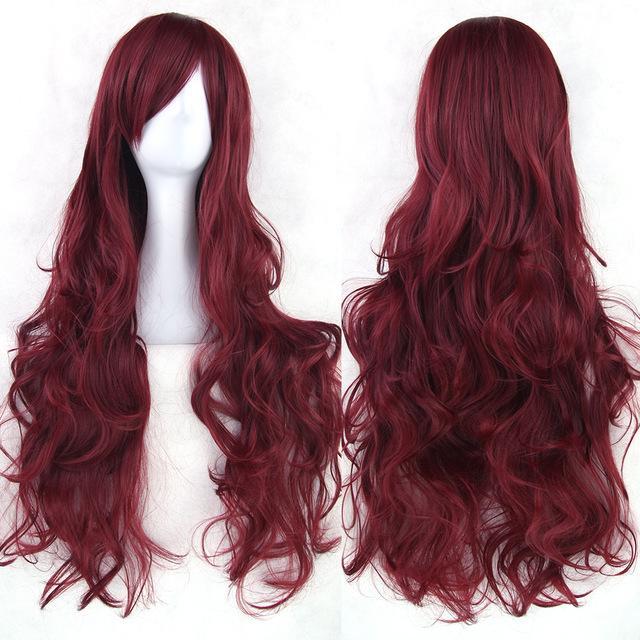 Anime Girl Cosplay Wavy Long Wig