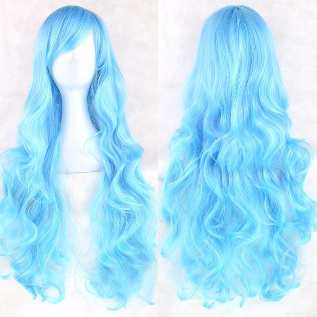 Anime Girl Cosplay Wavy Long Wig