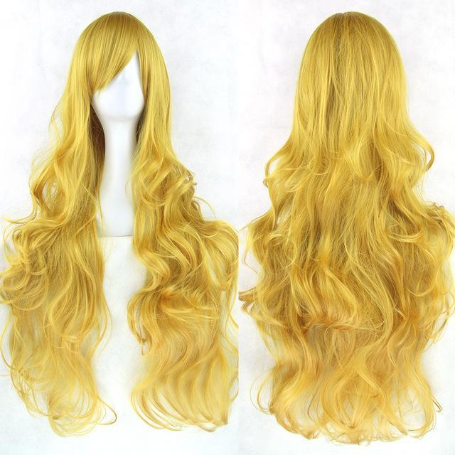 Anime Girl Cosplay Wavy Long Wig