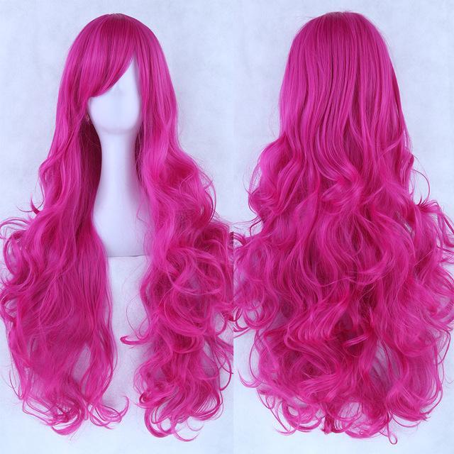 Anime Girl Cosplay Wavy Long Wig