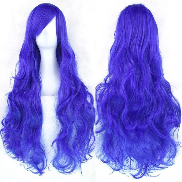 Anime Girl Cosplay Wavy Long Wig