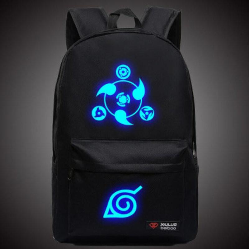 Naruto Backpack Hokage School Travel laptop Bag