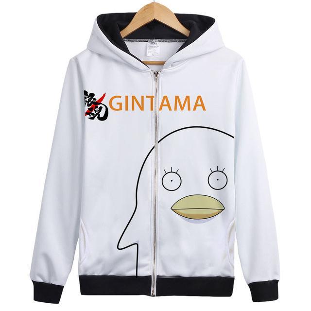 Gintama Hoodie - Zipper Jacket - 9 Patterns