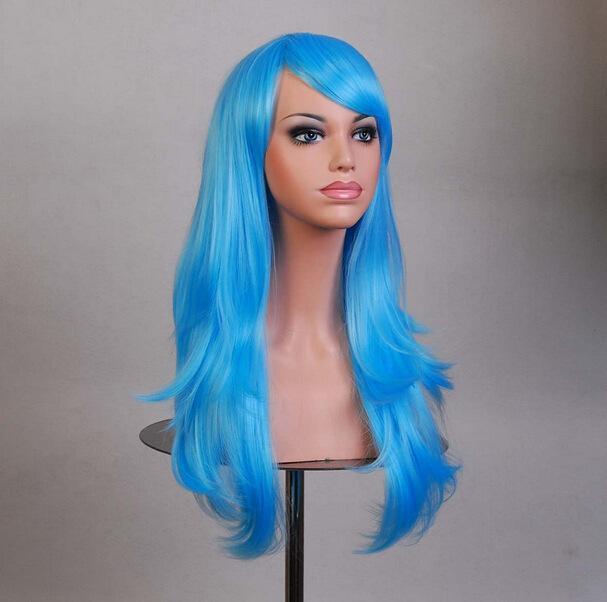 Anime Girl Curly Cosplay Wig 70cm