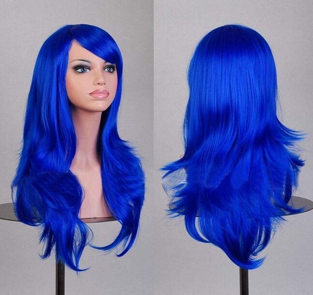 Anime Girl Curly Cosplay Wig 70cm