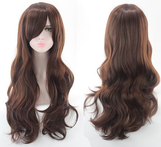 Anime Girl Curly Cosplay Wig 70cm