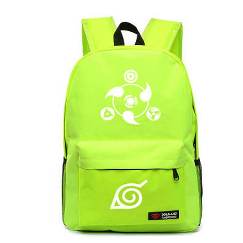 Naruto Backpack Hokage School Travel laptop Bag